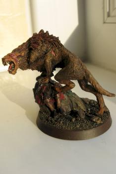 Warg Chieftain by Dictionaryeater