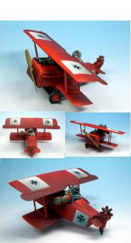 Dwarf WW I fighter plane Red Thane by pulper