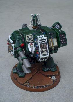 Dark Angels Dreadnought by cygnus46