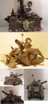 Looted Ork Lemann Russ Battletank by mrincredible