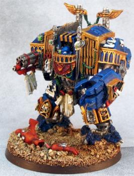 Ultramarines Venerable Dreadnought by fortress miniatures