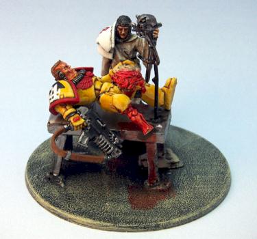 Wounded Imperial Fist Marine by Androsch