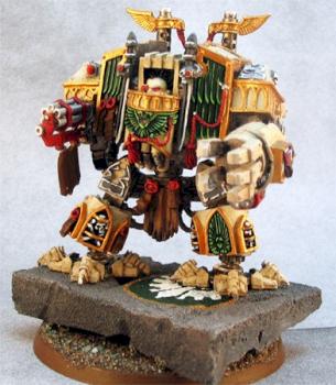 Dark Angels Ravenwing Venerable Dreadnought by fortress miniatures