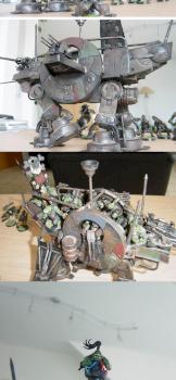 Ork AT-AT warmashine by mrincredible