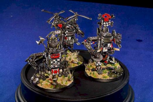 UK Golden Demon 2007 Gold.  Killa Kans by Matt Kennedy