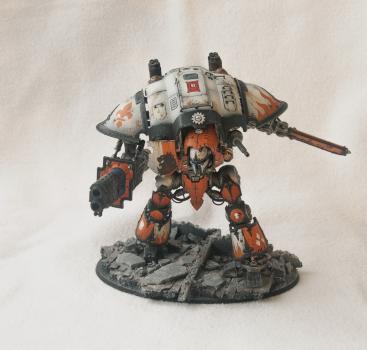 Imperial Knight Titan House Lannister by Tim from Tau of War