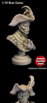 Carlos 1/10 scale Bust by Savagemind666