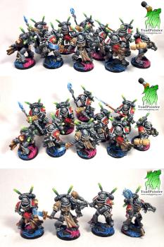 Grey Knight Interceptor squad by Toadpainter