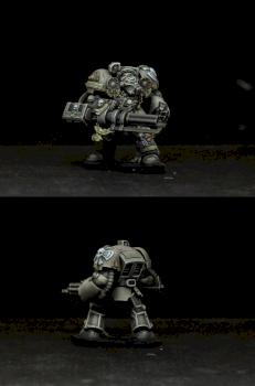 Space Hulk Space Marine Terminator Borther Leon by snuttm