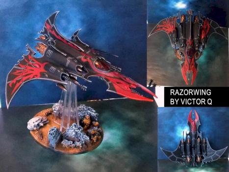 Razorwing Jetfighter by neojarlaxe