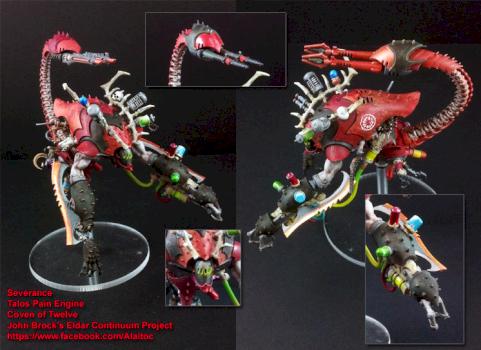 Dark Eldar Talos Pain Engine (Coven of Twelve) by skylawrence