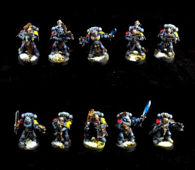 Space Wolves Grey Hunters by ScootyPuffJunior