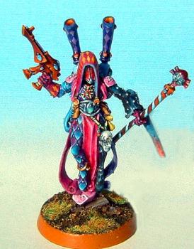 Eldar shadowseer with Harlequins' Kiss by Gutboy Barrelhouse