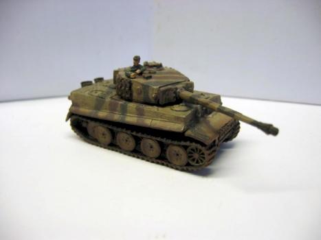 Tiger 1 Zimmerit version MIDDLE FoW Flames of War by SolarMacharius