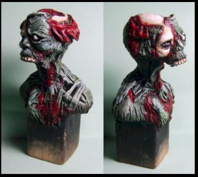 DEAD LOVE! ZOMBIE BUST. by wigz411