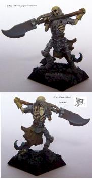 Skeleton spearman by Faethor