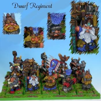 Dwarf Clansmen by Alana