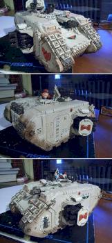 Deathwing Dark Angels Land Raider Crusader by Azrael darkangel