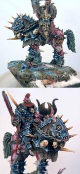 Chaos Lord on Daemonic Mount by NOMAD77