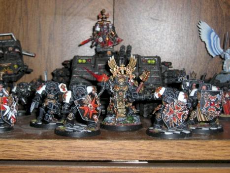 Black Templar Terminator Squad by Stephen