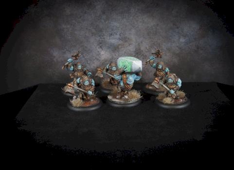 Krielstone Bearer & Stone Scribes by paintordieminiatures