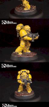 Horus Heresy Imperial Fist by Tyler6688