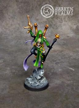 Eldar Harlequin Shadowseer by Awaken Realms