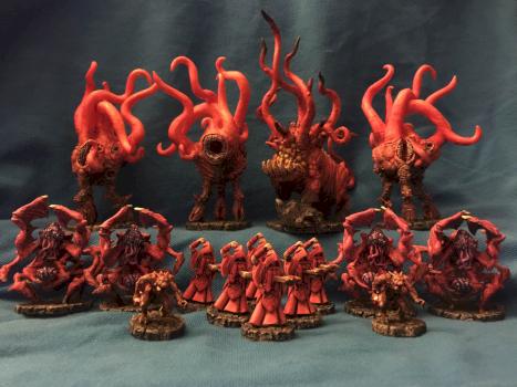 Black Goat faction from Cthulhu Wars by chipco1