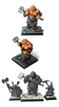 Mordheim ogre coverted for dwarf treasure hunters gang by nickname