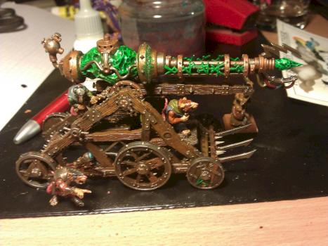 Skaven Warplightning Cannon by Metal_Michi