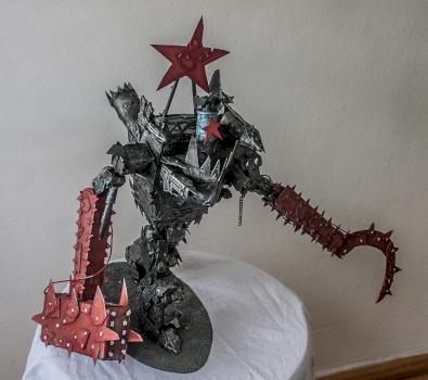 Bloody Zvezda Claw Stompa by NameOfMadness