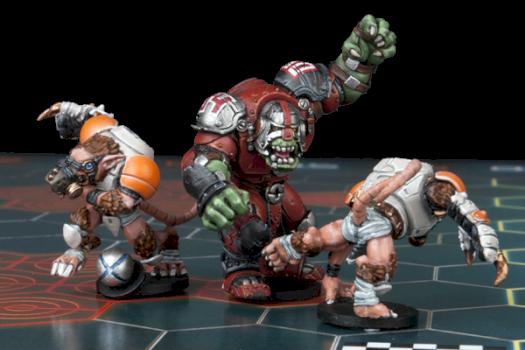 Dreadball Smackers versus Stealers by Curis