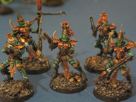 Dark eldar Warrior squad evil thorns by ileopsoas