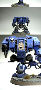 Ultramarine Dreadnought by BongZilla