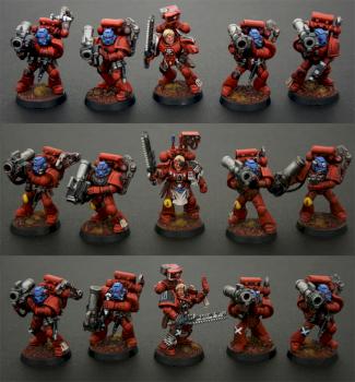 Blood Angels Devastators by Johnnyhorse