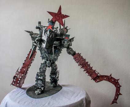 Bloody Zvezda Claw Stompa by NameOfMadness