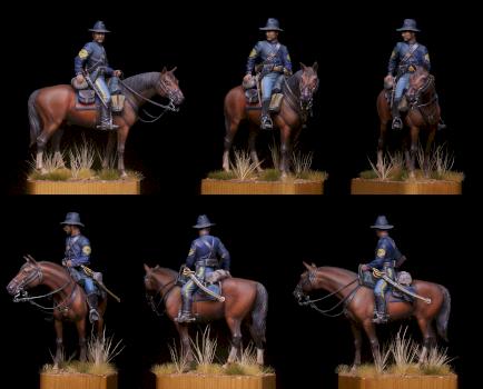 U.S. Civil War Cavalrymen by UOKIOK