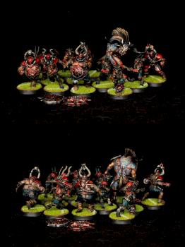 The Doom Lords Chaos Chosen Blood Bowl Team by warhamsterpainting