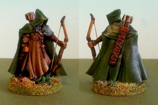 Reaper Miniatures - Arthrand Nightblade, Wood Elf Ranger by smilie23