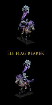 GW   Elf flag bearer by weihang123