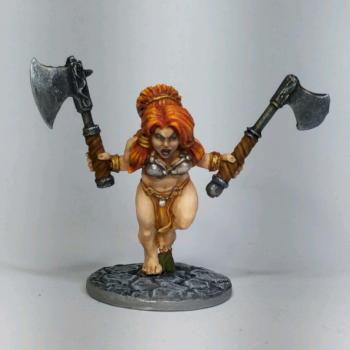 Female Dwarf Berserker / Slayer by chaos spawn