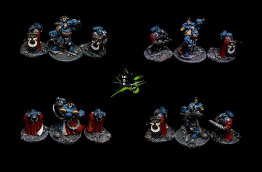 Warhammer 40K Calgar Ultramarines by CroWarGamePainting