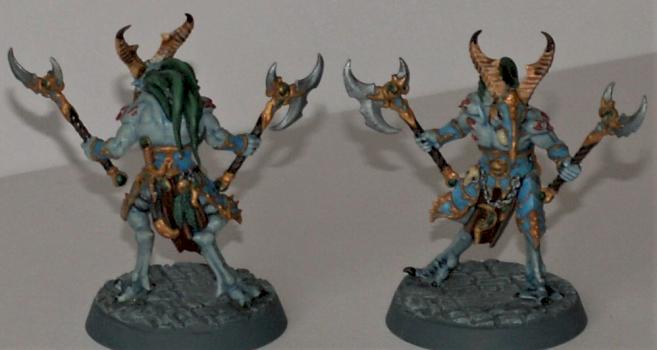 Tzaangor Silver Tower #2 by Chocolate Thief