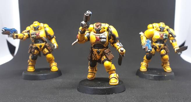 imperial fist Primaris Reivers by Cainnech