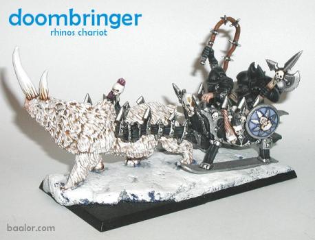 Doombringer, Rhinos Chariot by Rob Lane