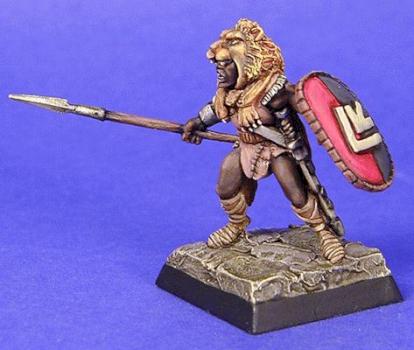 Hero Wars Fantasy Masai by chambersofminiatures