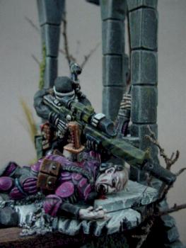 Vindicare Diorama Detalle by Slaine