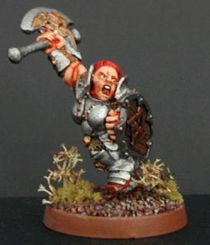 Chainmail Dwarf Warrior by shortboy