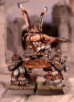 Dwarf King & Bearers by jimcheney