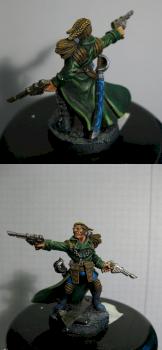 Kal Jerico - underhive gunslinger and bounty hunter by Trucker